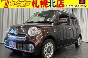 【ダイハツ】　ミラココア　プラスX　4WD/ナビフルセグTV/ETC/スマートキー/ETC