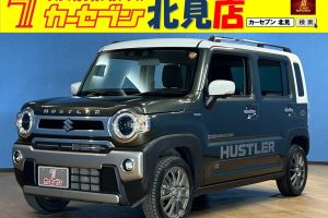 スズキ　ハスラー　Ｊスタイルターボ　４ＷＤ　ナビ／全周囲カメラ／シートヒーター／エンジンスターター