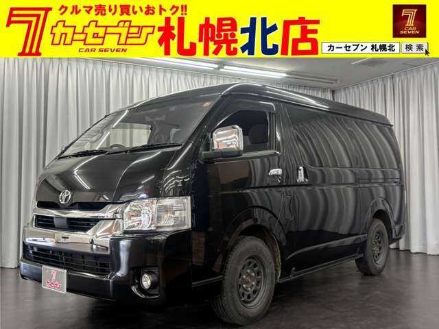 【トヨタ】ハイエースワゴン GLロングミドルルーフ 4WD/純正ナビ/パワースライドドア/全方位モニター/エンスタ/ETC