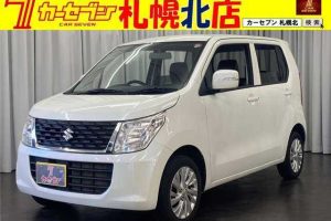 【スズキ】ワゴンR　FXリミテッド　4WD/シートヒーター/電動格納ミラー/スマートキー/バニティミラー/LEDヘッドライト