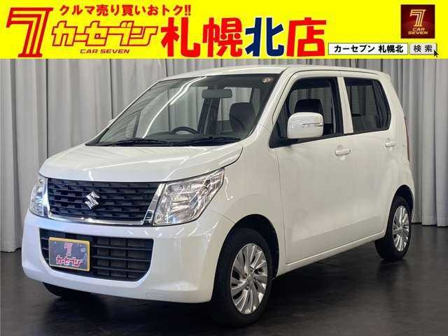 【スズキ】ワゴンR FXリミテッド 4WD/シートヒーター/電動格納ミラー/スマートキー/バニティミラー/LEDヘッドライト