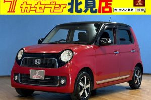 ホンダ　N-ONE　プレミアム Lパッケージ 4WD　電動格納ミラー／プッシュスタート／オートライト／パワーステアリング／パワーウィンドウ／CD/AM/FMオーディオ／アイドリングストップ