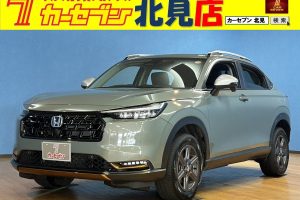ホンダ　ヴェゼル　１．５　ｅ：ＨＥＶ　Ｘ　４ＷＤ　寒冷地仕様／バックカメラ／ETC／純正ディスプレイオーディオ／前後ドライブレコーダー／CarPlay ／パドルシフト／オートライト／クルーズコントロール／シートヒーター／スマートキー
