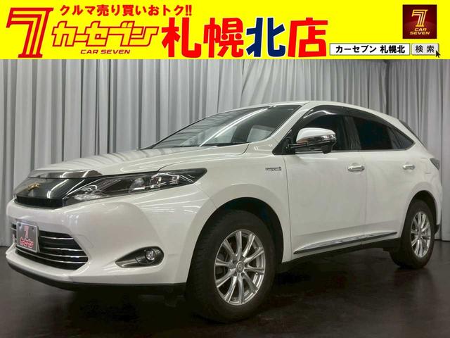 【トヨタ】ハリアー　ハイブリッドエレガンス　４WD/純正ナビ/バックカメラ/エンジンスターター/パワーシート