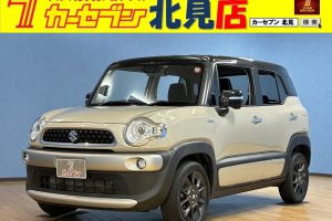 スズキクロスビー ハイブリッドMZ 4WD ドライブレコーダー/クルーズコントロール/衝突軽減ブレーキ/オートライト/ETC/シートヒーター/ミラーヒーター/Bluetooth/アイドリングストップ/電動格納ミラー/オートハイビーム