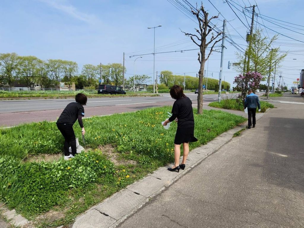 2024年4月 毎年恒例、地域清掃をスタート！②