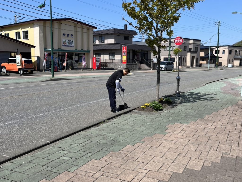 2024年4月 毎年恒例、地域清掃をスタート！②