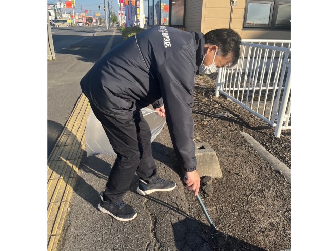 2024年4月 毎年恒例、地域清掃をスタート！②