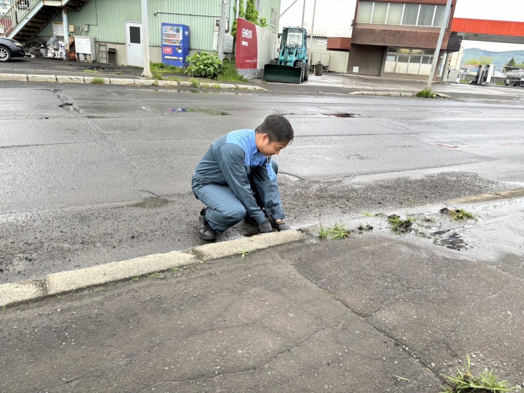 2024年4月 毎年恒例、地域清掃をスタート！②