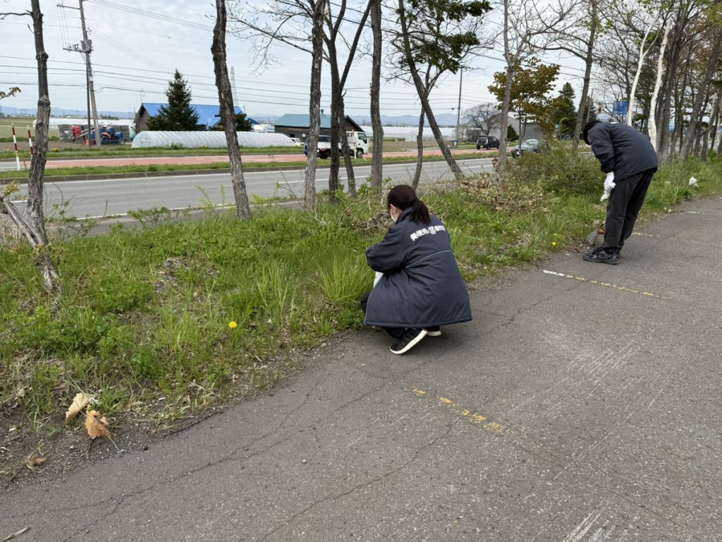 2025年4月 毎年恒例、地域清掃をスタート！②