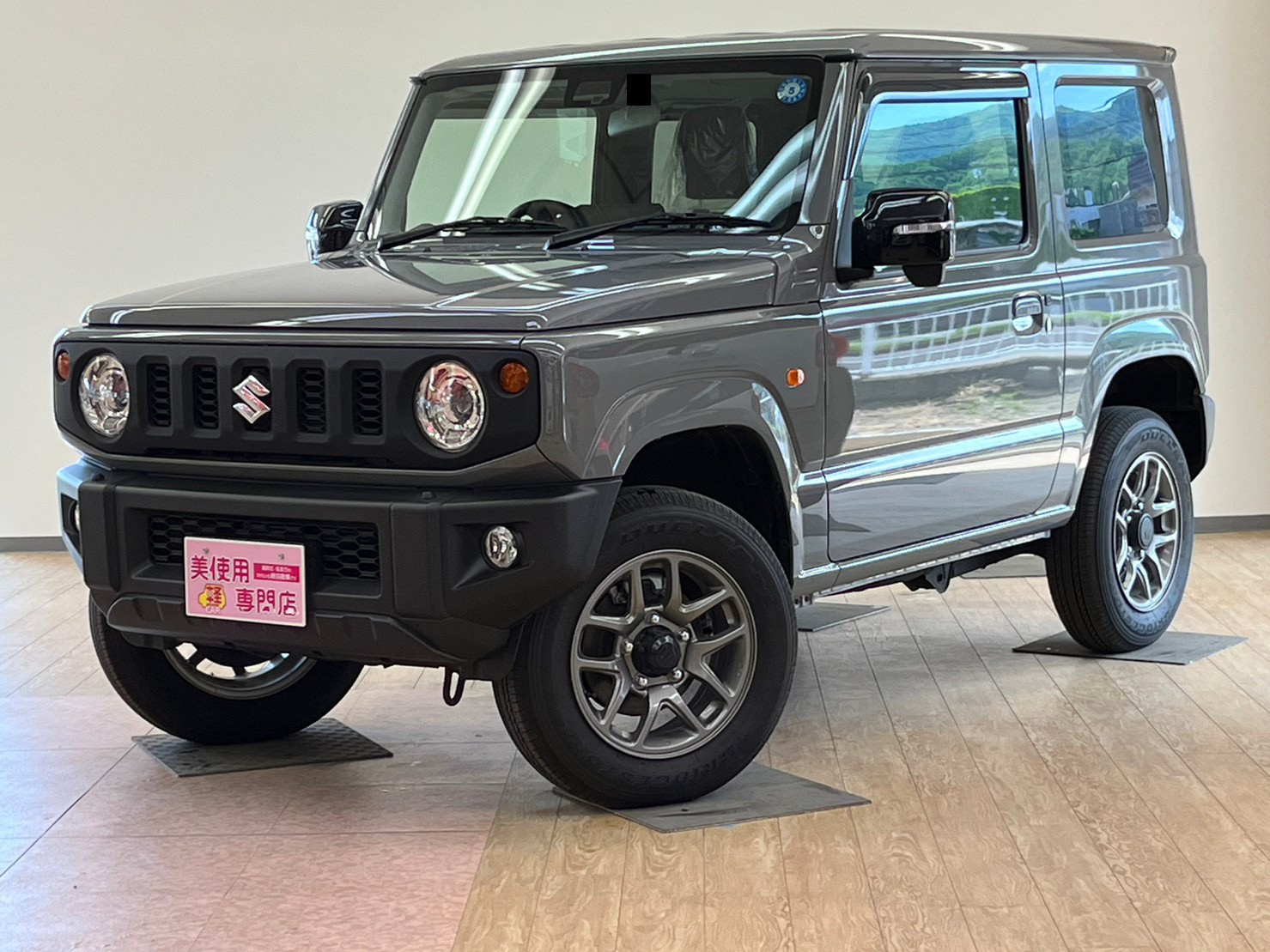 スズキ ジムニー660 XC 4WD LEDヘッドライト プッシュスタート (グレー)