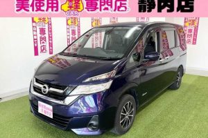 日産 セレナ2.0 X　法定整備付　ナビ　全方位カメラ （アズライトブルーＰ）