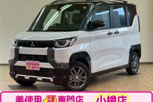 三菱 デリカミニ 660 T プレミアム 4WD　AAC PS PW キーレス クルコン 両電S 4WD 寒 （ホワイトブラック）