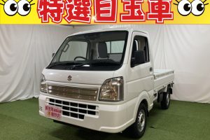 キャリイトラック  ＫＣエアコン・パワステ  ４ＷＤ　届出済未使用車　セーフティーサポート装着車　ＡＴ車　４ＷＤ　エアコン　パワステ　メッキグリル　アイドリングストップ