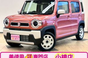 スズキ ハスラー660 ハイブリッド G 4WD　Pスタート　アイドリングストップ （オレンジベージュ）