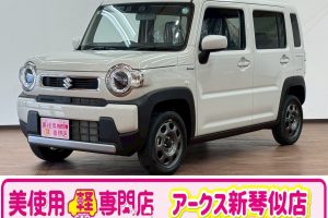 スズキ ハスラー660 ハイブリッド G 4WD　プッシュスタート　クルーズコントロール （ソフトベージュメタリック）