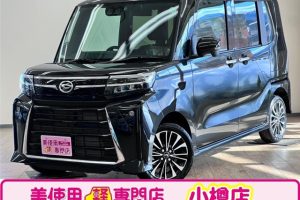 ダイハツ タントカスタム660 RS 4WD　9型ディスプレイオーディオ　衝突軽減ブレーキ （ブラックパール）