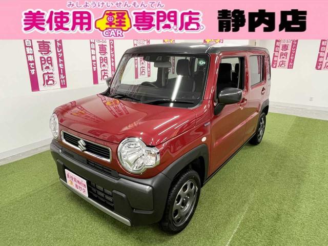 スズキ ハスラー ハイブリッドG 4WD 純正ナビ付 セーフティサポート クルーズコントロール アイドリングストップ シートヒーター スノーモード オートエアコン 横滑り防止