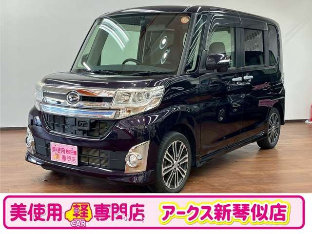 ダイハツ タント660 カスタム RS SA 4WD ナビフリップダウンMエンスタドラレコ (パープル)