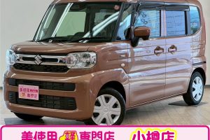 スズキ スペーシア 660 HYBRID X 8インチナビ/バックカメラ付 4WD(オレンジ)