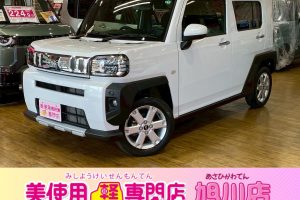 ダイハツ タフト 660 G クロム ベンチャー 4WD　アクセル踏み間違い防止装置　衝突被害軽減ブレーキ　レーンキープアシスト　横滑り防止装置　アダプティヘッドライト　アダプティクルーズコントロール　障害物センサー　オートマチックハイビーム （シャイニングホワイトパール）
