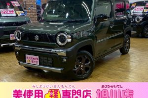 ハスラー タフワイルド 4WD 届出済未使用車 スマートキー クルーズコントロール ステアリングリモコン 運転席・助手席シートヒーター LEDヘッドライト 衝突被害軽減ブレー