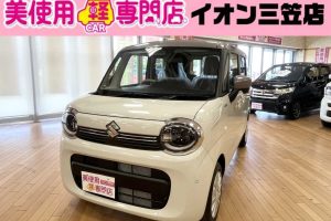 スズキ ワゴンRスマイル 660 ハイブリッド S 4WD 左側電動スライドドア シートヒーター (ソフトベージュメタリック トープグレージ)