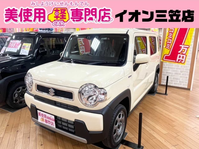 スズキ ハスラー 660 ハイブリッド G 4WD　ナビ、エンジンスターター、ドライブレコーダー、バックカメラ付き！