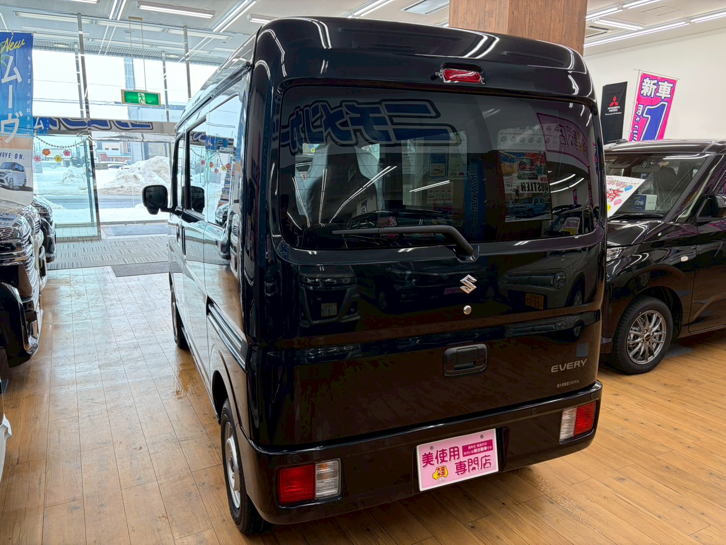 美使用軽江別店のお車をご覧いただき誠にありがとうございます！ご来店またはお電話やウェブでもご商談が可能ですのでご気軽にご相談くださいませ！