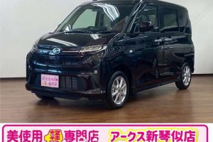 ダイハツ ムーヴ 660 G 4WD　エントリーナビ　バックカメラ　　助手席側電動スライドドア　スマートアシスト　プッシュスタート　電動パーキング　ホールドスイッチ　スマートキー　フォグランプ　LEDヘッドライト　オートライト　ステコン （ブラック）