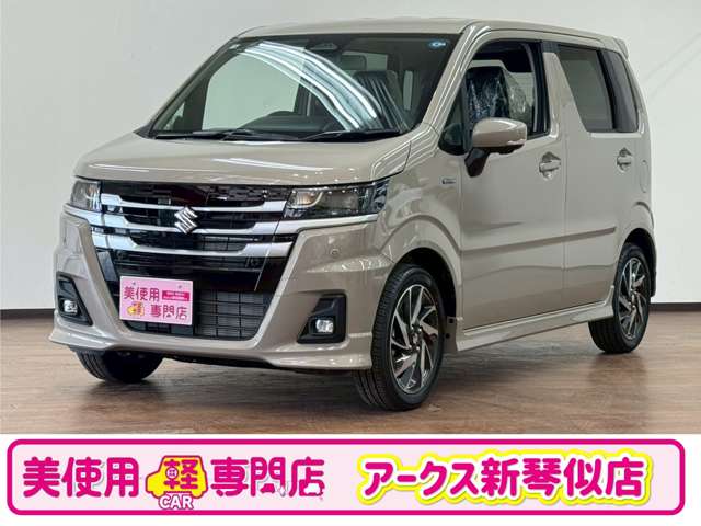 スズキ ワゴンR 660 ハイブリッド ZX 4WD　全方位モニター用カメラパッケージ　スズキコネクト　スズキセーフティサポート　スマートキー　プッシュスタート　クルーズコントロール　ステアリングリモコン　ステアリングヒーター　シートヒーター （ベージュ）