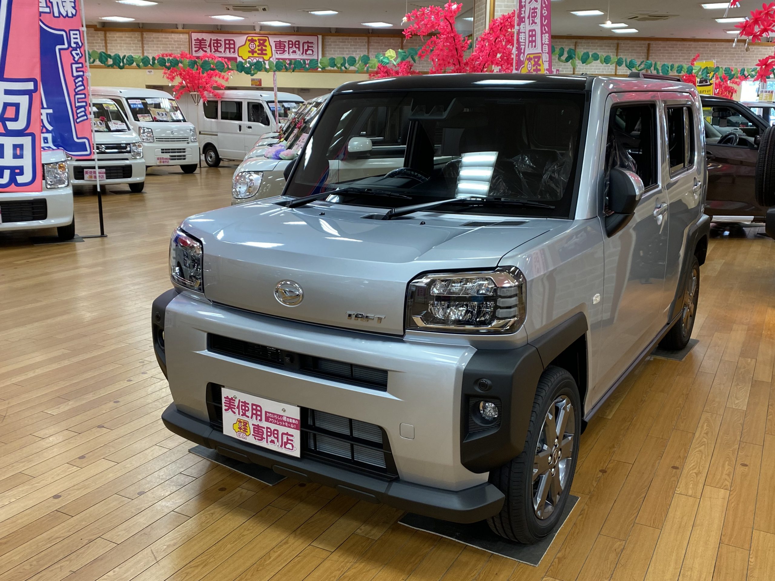 ダイハツ タフト Gターボ 4WD 衝突被害軽減ブレーキ 全方位カメラ キーレス プッシュスタート