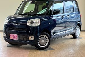 ダイハツ ムーヴキャンバス660 セオリー Gターボ 4WD　LEDヘッドライト　両側パワースライド （レーザーブルー）
