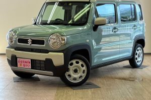 スズキ ハスラー660 ハイブリッド G 4WD　スマートキー　衝突軽減ブレーキ （オフブルーメタリック+ソフトベージュ）