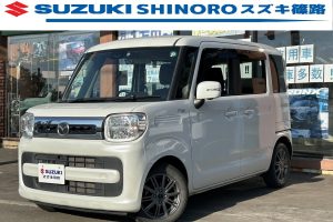 マツダ　フレアワゴン　ハイブリッドXS　４WD　衝突軽減ブレーキ　ナビ　ドライブレコーダー