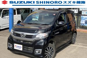 ホンダ　Ｎワゴンカスタム　４ＷＤ　エンスタ　TV　バックモニター　ETC　クルーズコントロール