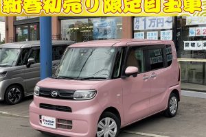 ダイハツ　タント　Xセレクション　４WD　衝突軽減ブレーキ　ナビTV