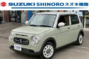 スズキアルトラパンＬＣ Ｌ　４ＷＤ　全方位カメラ付　衝突被害軽減ブレーキ　プッシュスタート　アイドリングストップ　シートヒーター　ステアリングコントロール