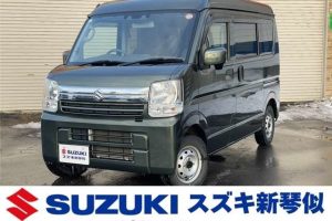 スズキ エブリイ 660 ジョイン ハイルーフ 4WD　4WD　フルセグTV　ナビ　Bカメラ　冬タイヤ装着 （クールカーキＰＭ）