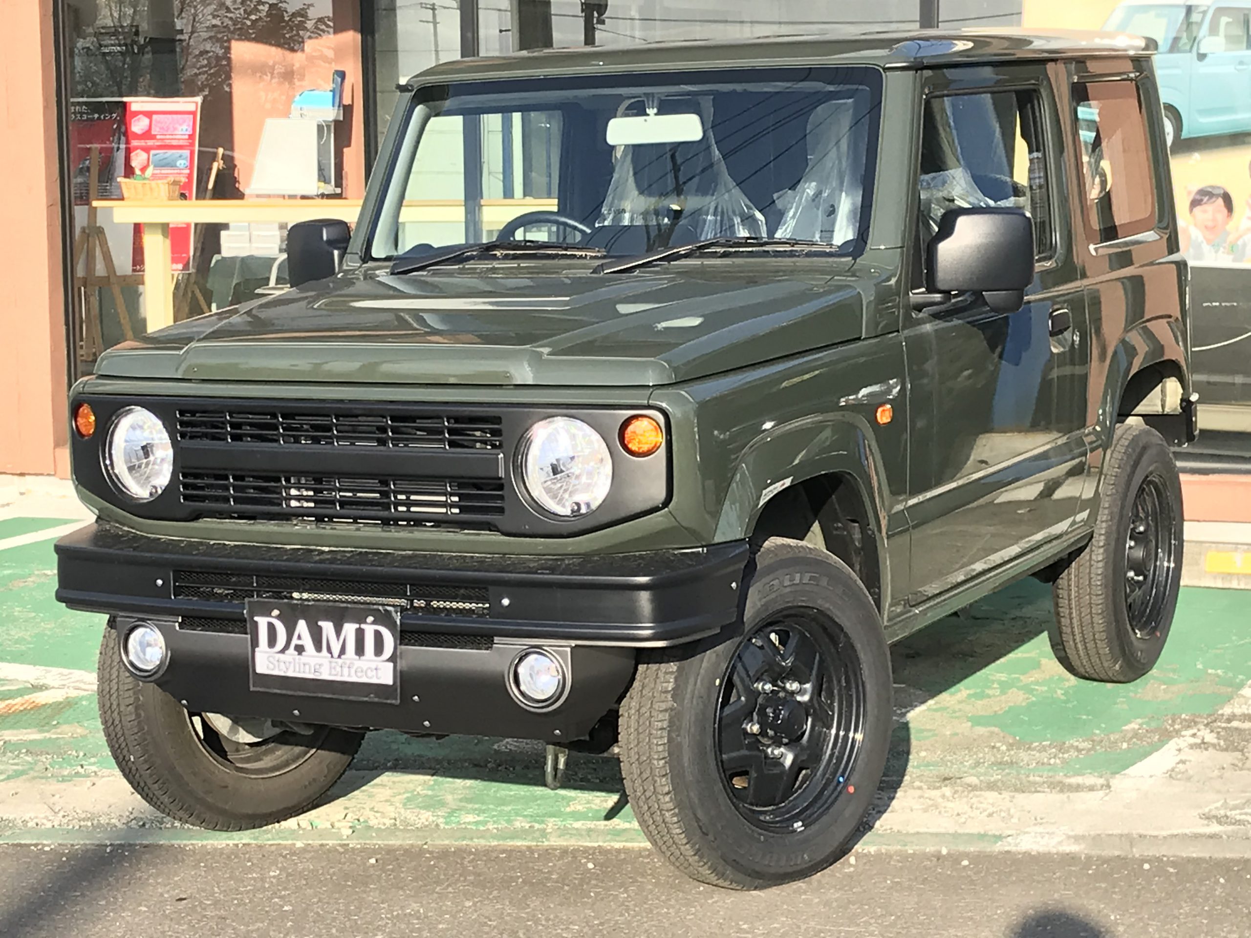 ジムニー 660 XG 5MT 4WD ダムドエアロ取付車輌