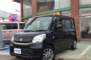 スズキ　スペーシア　G　４WD　車検整備付　ナビ・夏・冬タイヤ