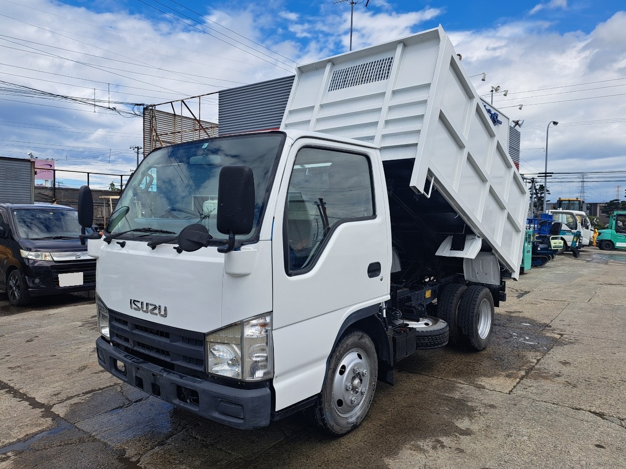 平成20年 いすゞ エルフ 2トン深ダンプ 土砂禁 小型貨物扱(4ナンバー)(車検令和6年9月)