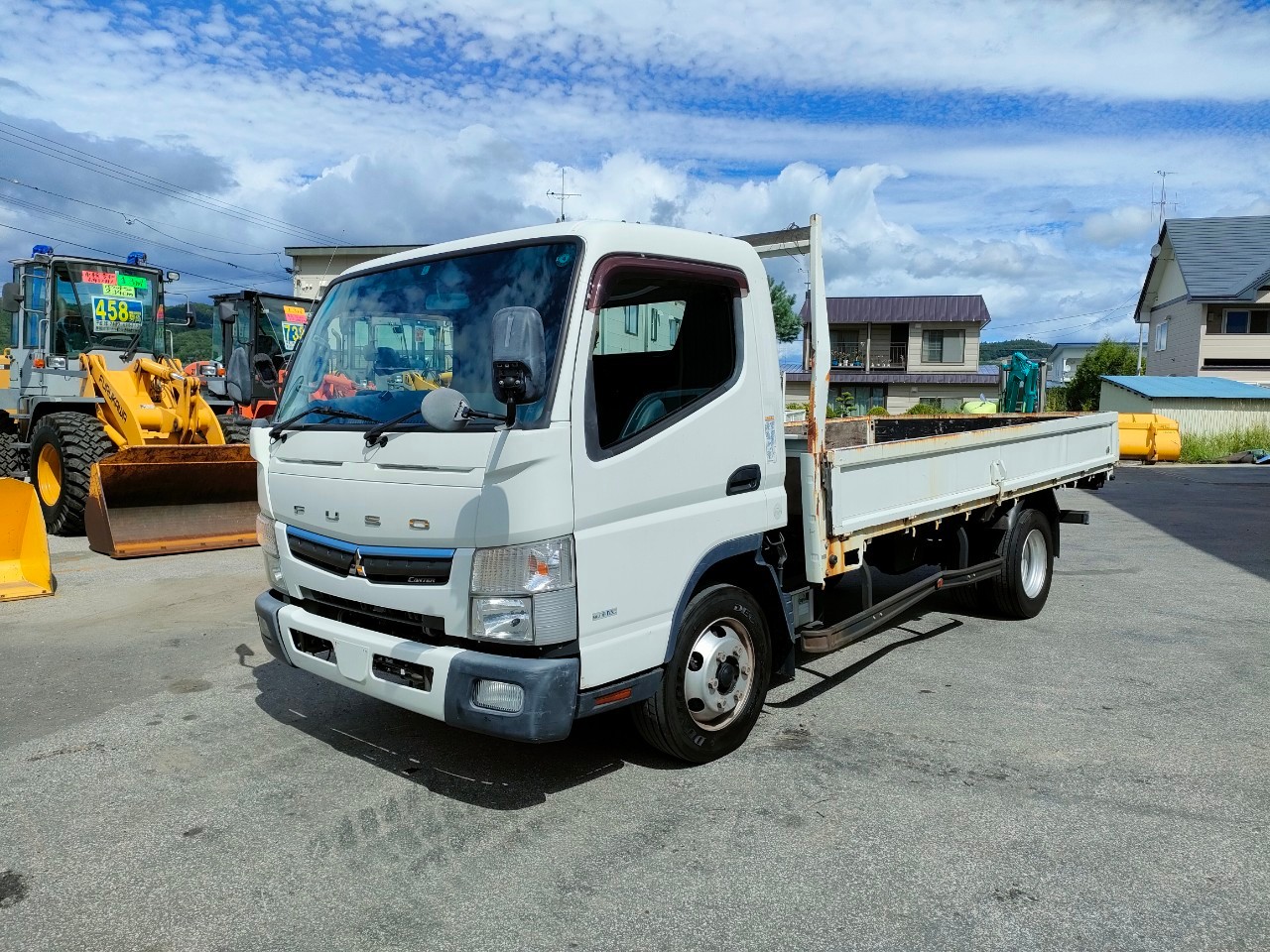平成29年 キャンター3.5トン平 ★軽々ゲート付 ★5MT ★最大積載量3500㎏
