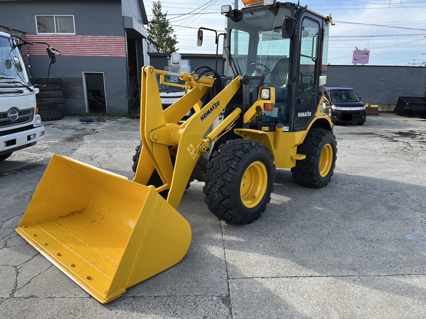 平成20年 コマツ WA40-6 スノータイヤ 0.5㎥