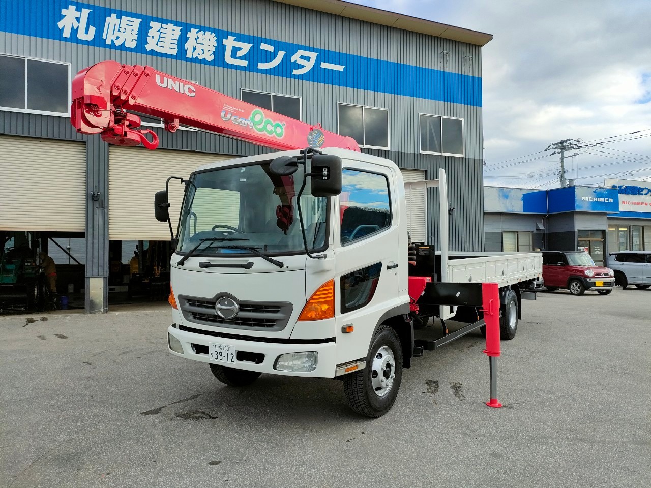 平成19年 レンジャー4t4段クレーン ラジコン ★軽々ゲート付 ★走行11.9万㎞ ★最大積載量2750㎏