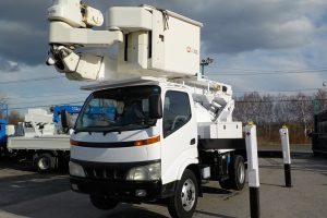 平成19年　デュトロ14.6ｍ高所作業車　★電工仕様★絶縁バケット★ウインチ★サブバッテリー式
