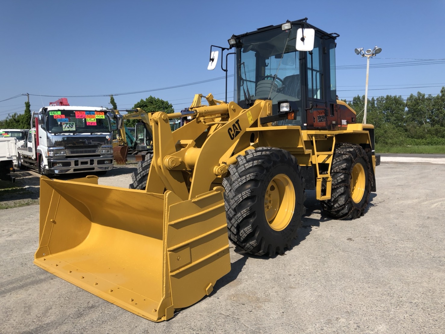 平成13年 ホイールローダー CAT910G