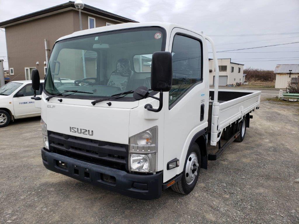 いすゞ エルフ 2トン平 ワイドロング