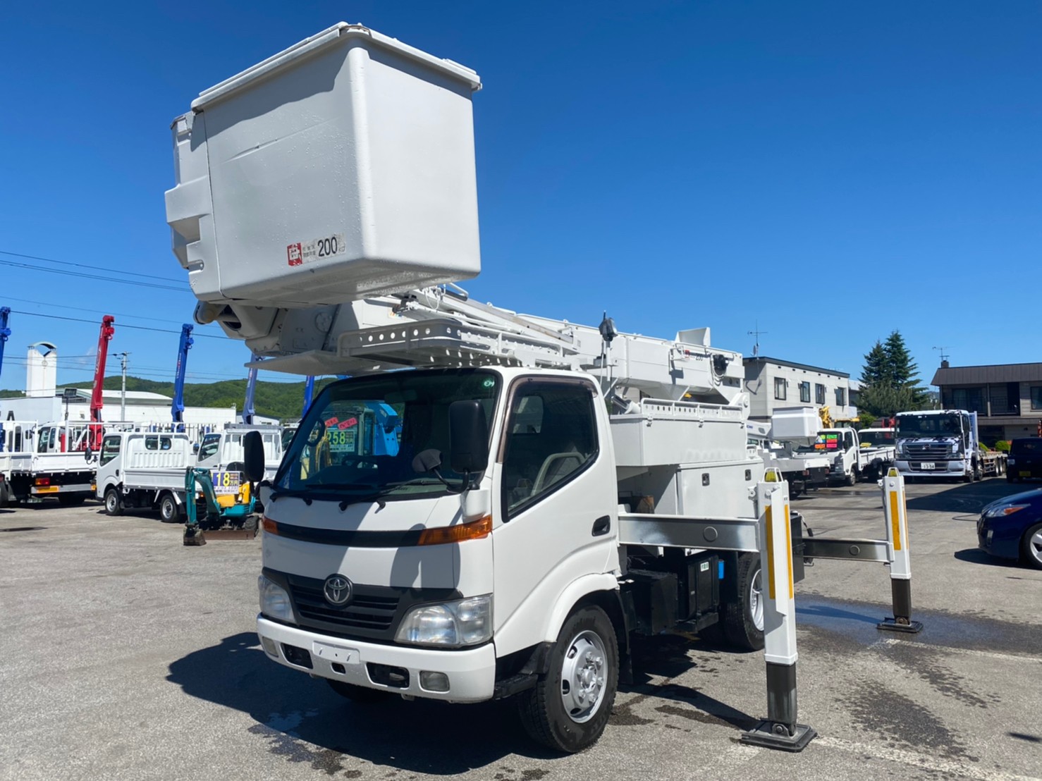 平成21年 ダイナ15m高所作業車 電工仕様