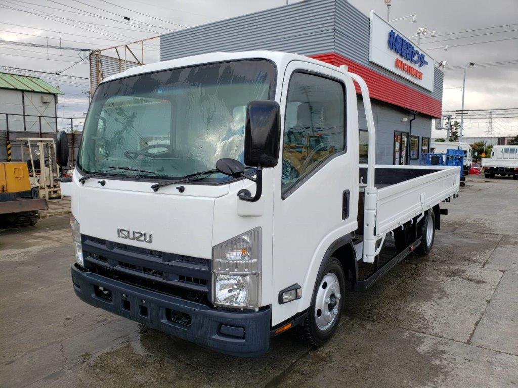 平成25年 いすゞ エルフ 2トン平 ワイドロング